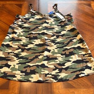 Camouflage Mini Dress